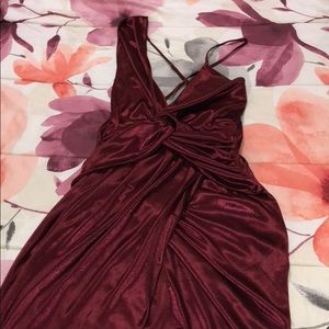 Beautiful burgundy dress